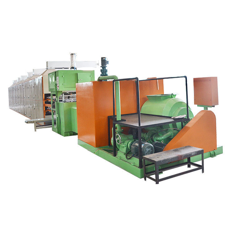 Ekoloji dostu kağıt yumurta tepsisi yapma makinesi vakum şekillendirme sistemi pulp kalıplama makinesi