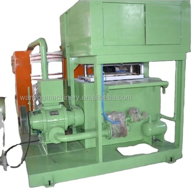 7.5KW Sürücü Motor Küçük Yumurta Tepsisi Üreticisi Yumurta Tepsisi Üretim Verimliliği için Pulp Kalıplama Makinesi