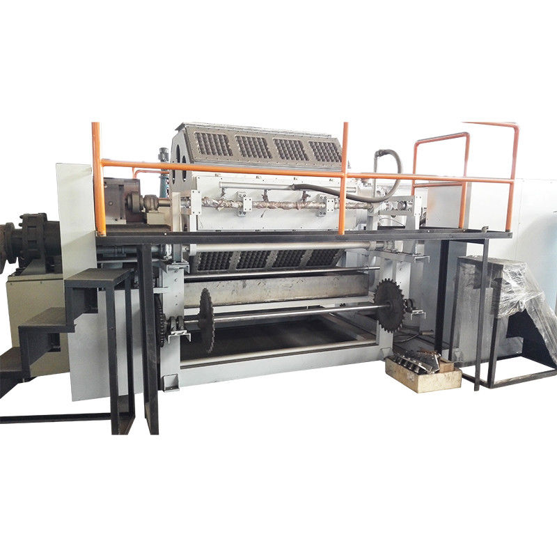 Atık kağıt geri dönüştürülmüş küçük işletmeler için otomatik yumurta kartonu yapım makinesi