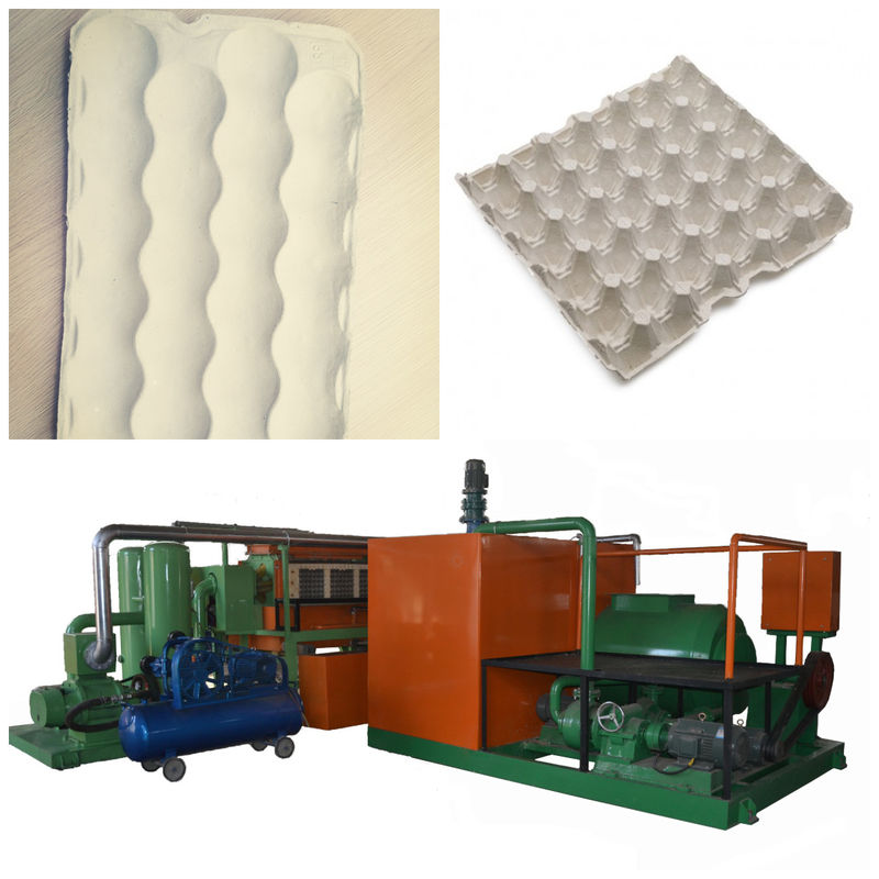 Üretim kapasitesini verimli bir şekilde artırmak Kağıt Yumurta Tepsisi Üretim hattı Güç kaynağı 380V/50Hz