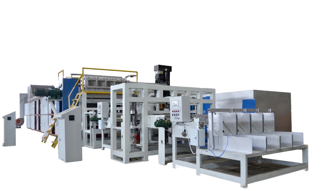 Yumurta Paketleme Atık Kağıt Yumurta Tepsisi Makinesi/Yumurta Tepsisi Pulp Kalıplama Makinesi PLC Kontrolü
