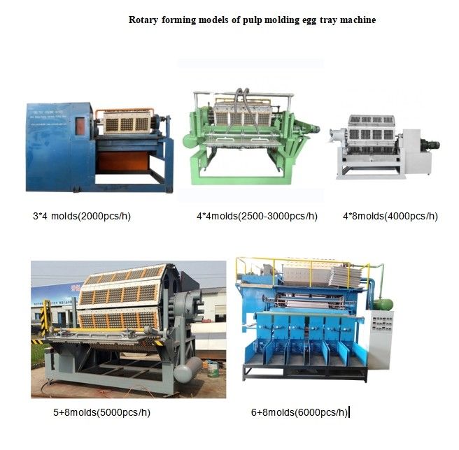 Tam Otomatik Kağıt Yumurta Tepsisi Makinesi Fiyat / Yumurta Tepsisi Üretim Hatı 4000 pcs/hr Yumurta Tepsisi Yapma Makinesi Küçük İş Fikirleri