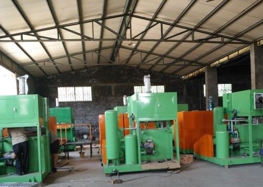 Otomatik Yumurta Tepsisi Yapım Kağıt Pulp Kalıplama Yumurta Paketleme Tepsileri Üretim hattı 700pcs / h çıkışı ile Istikrarlı çalışması