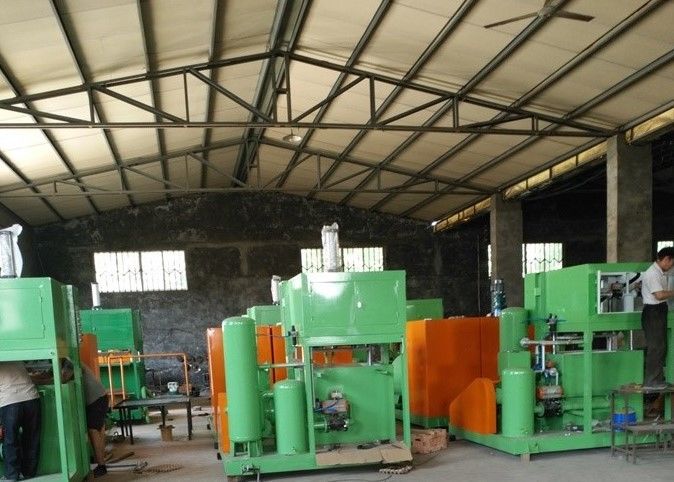2000pcs / h Büyük Kapasite Yumurta Karton Yapma Makinesi, Otomatik Yumurta Tepsisi Üretim Hatı