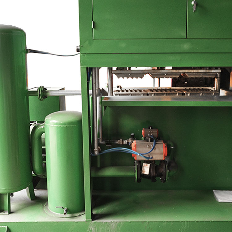 PLC Kontrollü Düşük Enerji Atık Kağıt Yumurta Tepsisi Makinesi / Yumurta Tepsisi Hamuru Kalıplama Makinesi