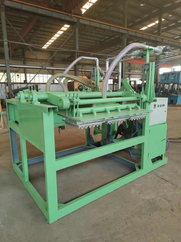 Nanya Kağıt Yumurta Tepsisi Makinesi / Pulp Kalıplama Makinesi Alüminyum Kalıplarla Fiyat Basit Küçük İşletme Fikri 700-1500Pcs/h