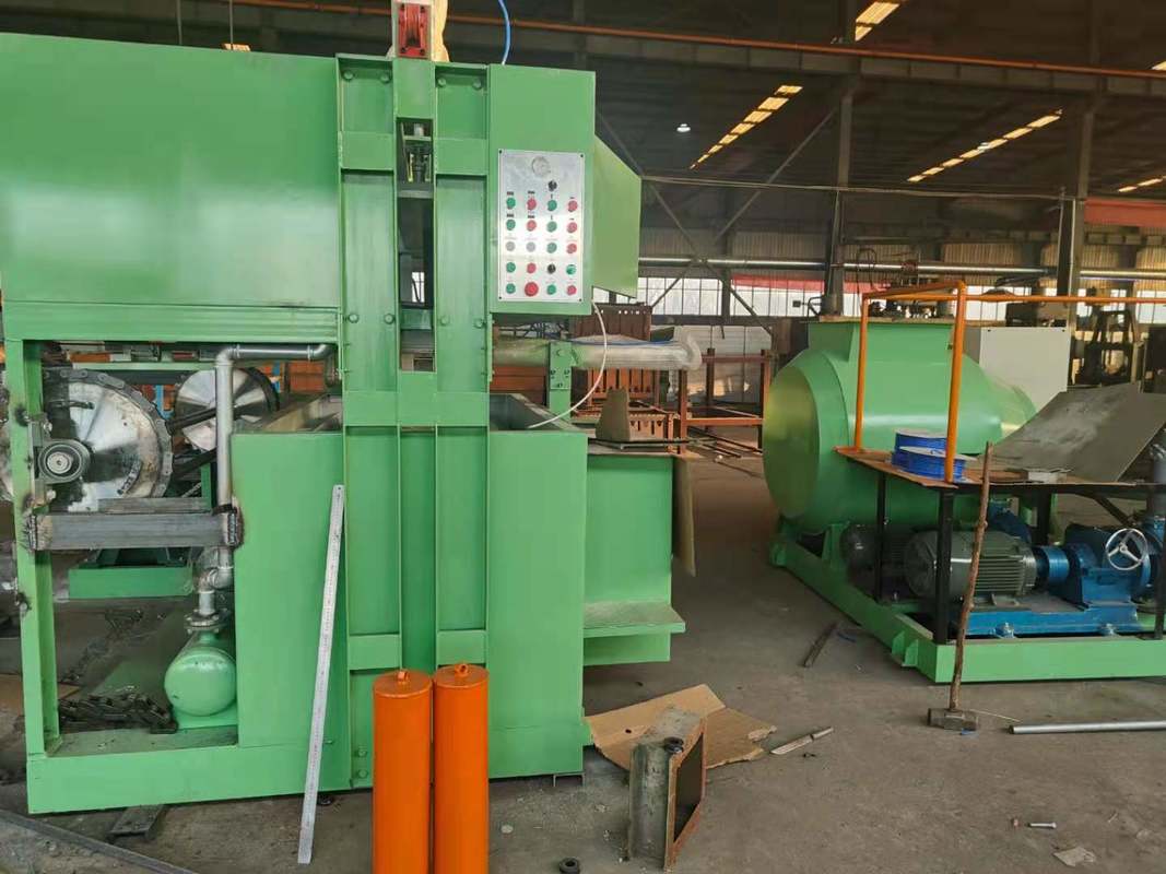Küçük İş Fikirleri Yarım Otomatik PLC ile Kontrol Edilen Kağıt Yumurta Tepsisi Yapımı için Yumurta Tepsisi Makinesi