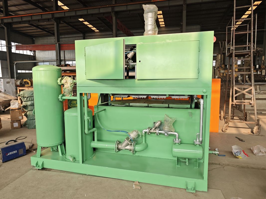 Düşük Gürültülü Kağıt Yumurta Tepsisi Makinesi 380V-440V'de Yumurta Kutusu ve Elma Tepsisi Yapımı İçin Kolay Kullanım Kağıt Hamuru Kalıplama Makinesi