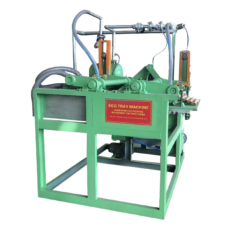 PLC Kontrollü Düşük Enerji Atık Kağıt Yumurta Tepsisi Makinesi / Yumurta Tepsisi Hamuru Kalıplama Makinesi