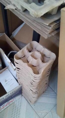 Döner kağıt türü yumurta tepsisi üretim hattı büyük kapasitesi 1500-5000pcs/h