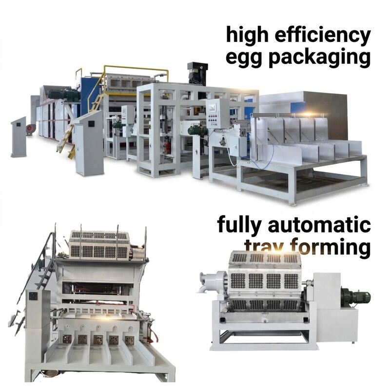 5*8 Kalıplar 5000pcs/h Kağıt Yumurta Tepsisi Üretim Hatı Makine Tam Pulping Forming Kurutma ve Kağıt Yumurta Tepsisi Yumurta Karton Ayakkabı Tepsisi Tohumlama Tepsisi Yapım için Otomatik Yükleme Sistemleri