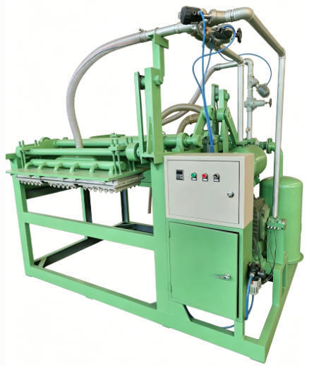 Kağıt Yumurta Tepsisi Yapma Makinesi Yarım Otomatik 1x3 Kalıp Yumurta Tepsisi Makinesi Düşük Yatırım ve Yeni Başlayan Girişimciler İçin Tasarlanmış Pulp Ekipmanı