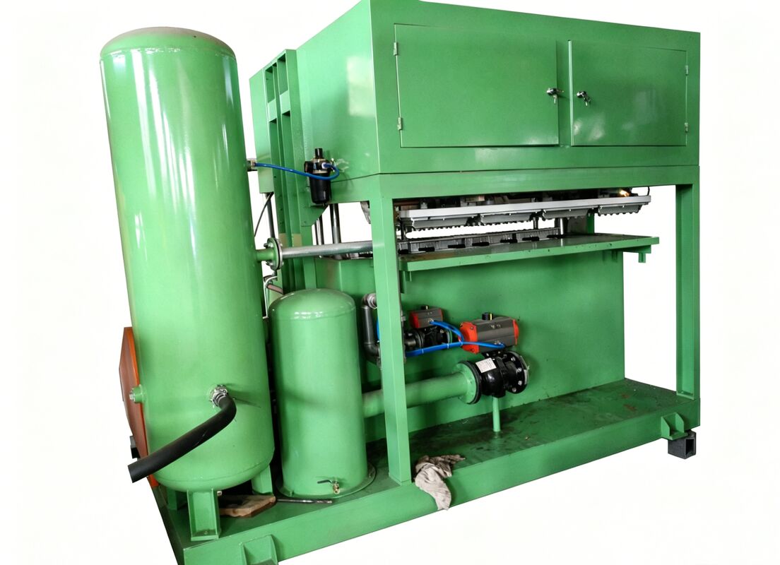 40-65kw 1000-1500pcs Per Hour Yumurta Tepsisi Makinesi Yumurta Tepsisi Yumurta Tepsileri Yumurta Kartonları Ayakkabılar Tepsiler Bebeklik Tepsileri Alüminyum kalıplar PLC Kontrolü