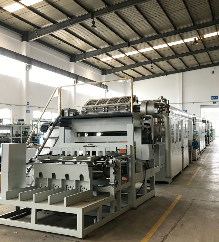 2000-3000PCS/H Döner Yumurta Tepsisi Makinesi Çevre Dostu Geri Dönüşümlü Kağıt Yumurta Tepsisi Üretim Hattı | Büyüyen Fabrikalar için Kompakt ve Kolay Kullanımlı/ Kararlı Orta Kapasiteli Ekipmanlar