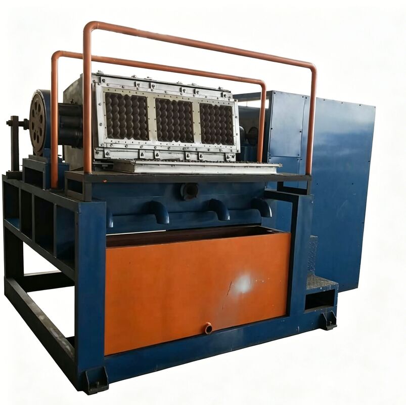 Rotary 3*4 Kalıplar 2000pcs / saat Kağıt Yumurta Tepsisi Üretim hattı Yumurta Tepsisi Makine Tam Pulping Forming Kurutma ve Otomatik Yükleme Sistemleri ile
