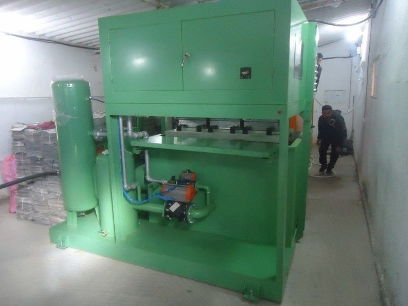 Kağıt Meyve Elma Tepsisi Yapma Makinesi Yumurta Tepsisi Makinesi Yumurta Karton Yapma Makinesi Yaşam boyu bakımlı Pulp Kalıplama Makinesi