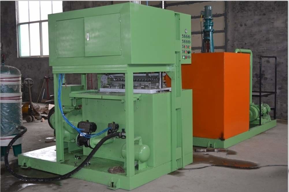 20KW - 150KW Kağıt Pulp Kalıplama Makinesi İşleme Tipi Yumurta Tepsisi Yapma Makinesi