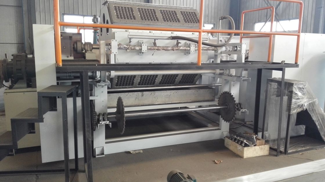 PLC Kontrollü Otomatik Yumurta Tepsisi Yapma Makinesi 5000-6000pcs/Saat Geri Dönüştürülmüş Kağıt Pulp Kalıplama Üretim hattı