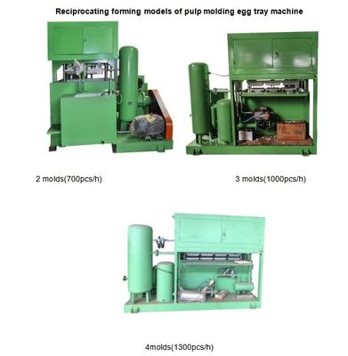 İleri Teknolojiye Sahip 30-150kw Farklı Kapasiteli Kağıt Yumurta Tepsisi Makinesi