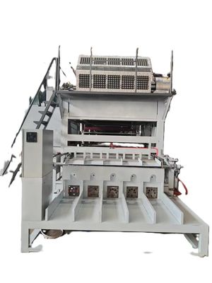 Çevre dostu Atık Kağıt Yumurta Tepsisi Üretim Hatı Döner Döner Formlama 45KW-200kw Büyük Kapasite Yumurta Tepsisi Makinesi