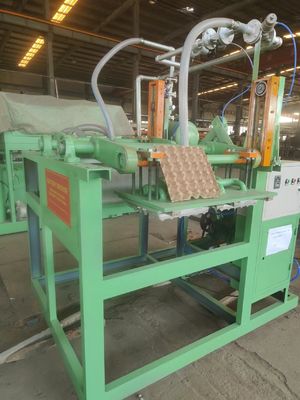 Yarı Otomatik Yumurta Tepsisi Paketleme Makinesi / Pulp Kalıplama Ekipmanı / Küçük İşletme Fikirleri için Makine