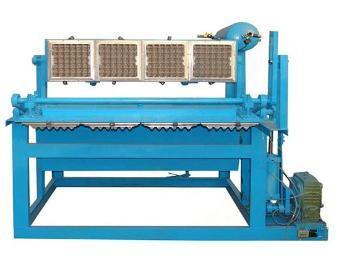 1300-1500pcs/h Pulp Molding Machine Yarım otomatik Özel Kalıplar