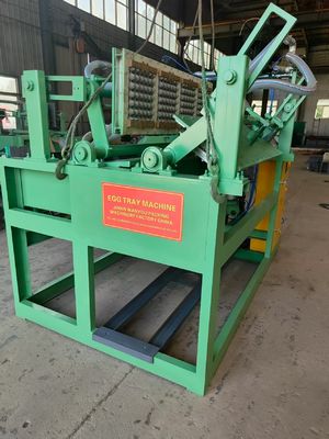 1*4 Kalıplar 1500pcs/h Kağıt Yumurta Tepsisi Makinesi/Pulp Kalıplama Makinesi Fiyat Kolay İşlem Küçük İşletme Fikir Yumurta Karton Üretim hattı
