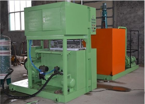 2 Kalıplar Kağıt Pulp Yumurta Tepsisi Yapma Makinesi Karşılıklı Tip Kolay Çalıştır