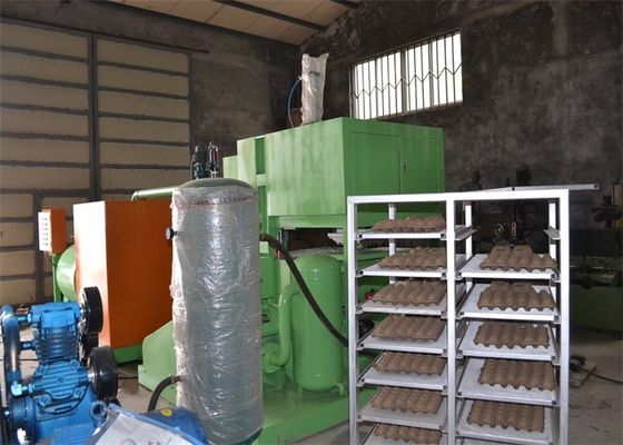 Kağıt Hamuru Kalıplama Makinesi Yumurta Tepsisi Üretim Makinesi Düşük Enerji Tüketimi