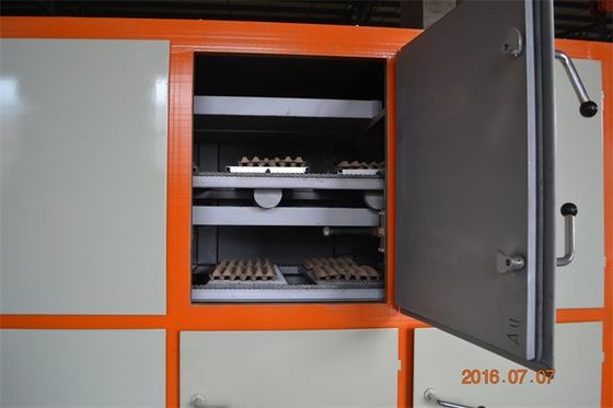 Atık kağıt yumurta tepsisi / karton makinesi küçük orta şirket için Almanya valfi ile