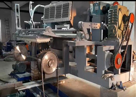 Pulp Molding Ev İşletmeleri için 200KW Küçük Otomatik Yumurta Tepsisi Makinesi
